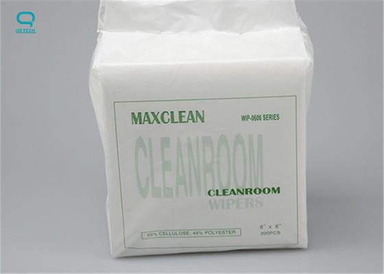 Dust Free Cloth Continuous Polyester Long Fiber Double Sided Braided