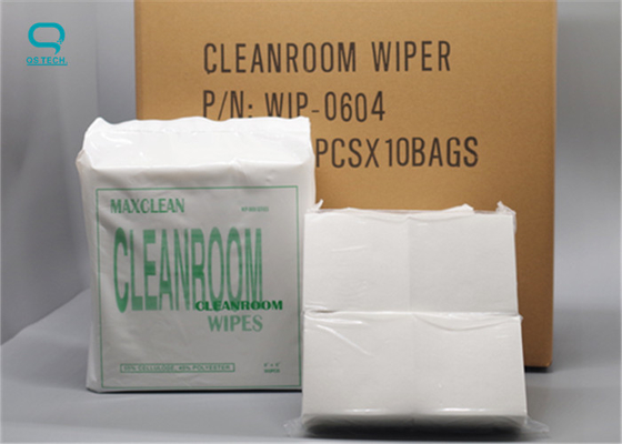 Dust Free Cloth Continuous Polyester Long Fiber Double Sided Braided