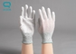PU Palm Coated Cleanroom Gloves Anti Static Electronic
