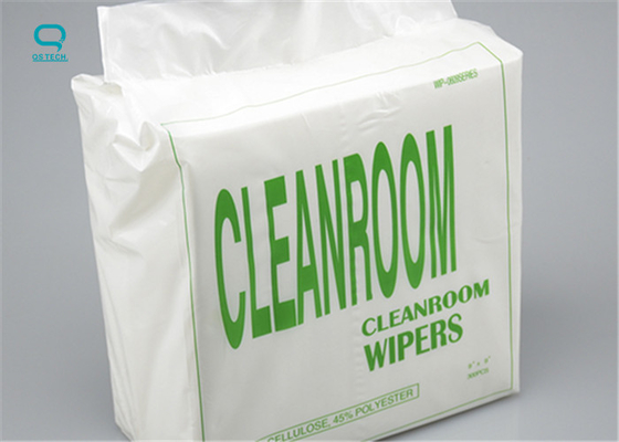 Electronic Workshop Polyester Long Fiber Braided Wiping Dust Free Cloth