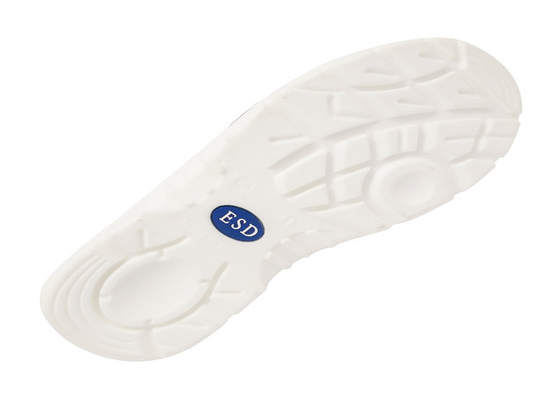 Anti Static Metal Cap Cleanroom Safety Shoes Semi Slipper ISO9001 PU