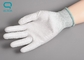 Clean Room Anti Static Carbon Fiber PU Palm Coated Gloves