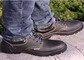 Dustproof ESD PU Leather Rubber Sole Safety Shoes For Mens