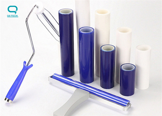 ESD PE Coated Adhesive Washable Sticky Roller White