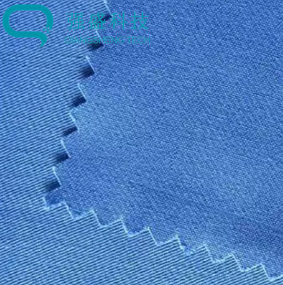 110g/M Stiff Elastic Air Permeability Plain Weave TC Fabric
