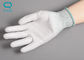 Clean Room Anti Static Gloves For Electrostatic Discharge ESD PU Palm Glove